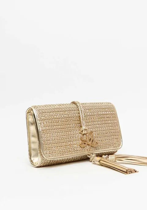 Bolsa clutch texturizada