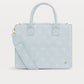 TWYLA bag with denim logo dessin - light blue denim