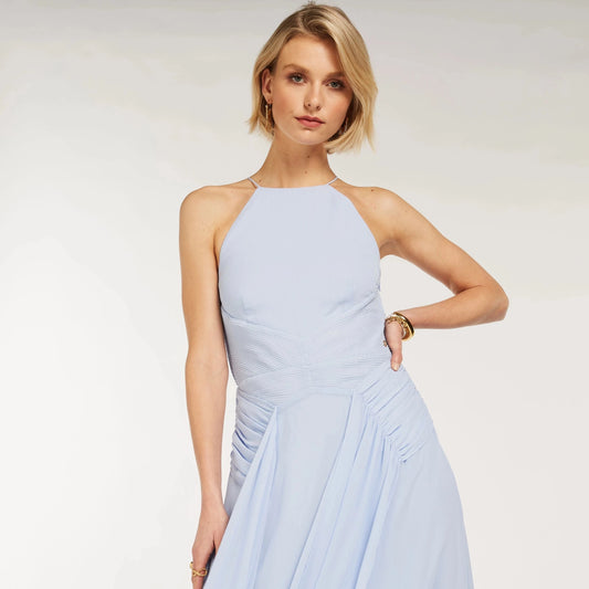 ALIVIA Dress - quartz blue