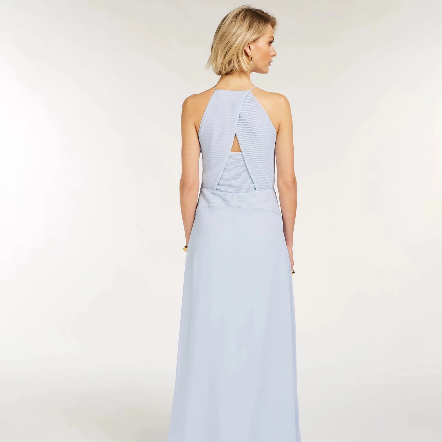 ALIVIA Dress - quartz blue